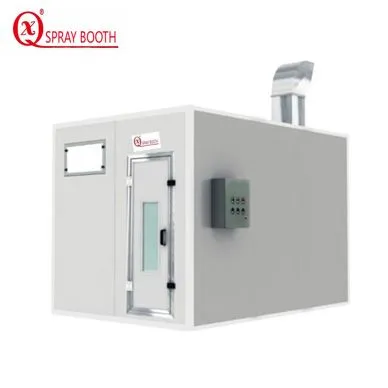 Wie mischt man Farbe mit einer Spritzpistole in einem Farbmischraum?