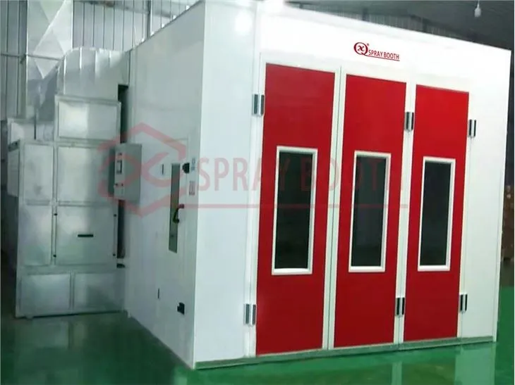 Isolierung Autolackierkammer